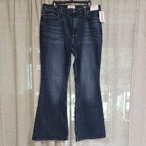 Wrangler Women's Dark Indigo Flare Jeans